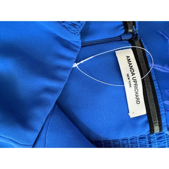Amanda Uprichard X Revolve Simpson Dress in Cobalt Size Small - Picture 10 of 10